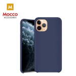 Mocco Ultra Slim Pehme Matt 0.3 mm Silikoonist &Uuml;mbris Apple iPhone XS MAX Sinine