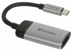 Verbatim USB Type-C Mees - HDMI Mees 10cm 4K
