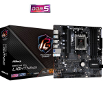 ASRock B650M PG Lightning Micro ATX AM5 pesa DDR5 emaplaat