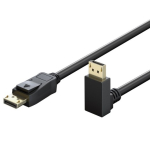 Goobay DisplayPort 2.1 kaabel allapoole kalduv 8K 144Hz 5m