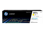 HP 207A kollane 1250-lehek&uuml;lje tonerkassett W2212A