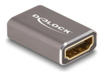 Delock HDMI adapter koos Ethernetiga hall