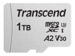 Transcend USD300S microSDXC UHS-I U3 1TB m&auml;lukaart, 100MB/s