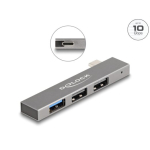 DeLock Slim USB-C to 3x USB-A 3-Port Hub 10Gbps