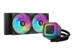 Deepcool LE240 V2 ARGB Veejahutus 1-pakk Must 120 mm