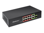 Qoltec 8-portne Gigabit Ethernet PoE l&uuml;liti