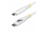StarTech.com CC2M20GUSB4TPW 2m USB-C kuni USB-C kaabel valge