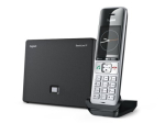 Gigaset BasicLine IP + Comfort 500HX VoIP telefon helistaja ID-ga must h&otilde;bedane
