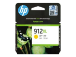 HP 912XL K&otilde;rge tootlikkus Kollane Tintkaart