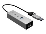 i-tec CAMETALG325HUB 4-Port USB Hub