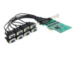 DeLock PCI Express kaart 8x seeria RS-232 adapter PCI Express x1 921.6Kbps