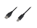 ASSMANN 5m USB kaabel, must