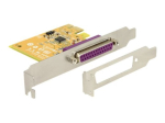 DeLock PCI Express kaart 1 x Parallel Adapter PCI Express 2.0 x1 1.8Mbps