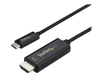 StarTech.com 3ft (1m) USB C kuni HDMI kaabel, 4K 60Hz USB Type C kuni HDMI 2.0 videokaardi adapterikaabel, Thunderbolt 3 &uuml;hilduv, s&uuml;learvuti kuni H...