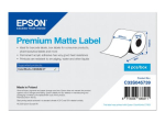 Epson Premium Continuous Labels (20.3 cm x 60 m) 4 Rolls
