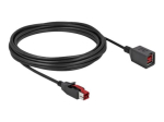 Delock v&otilde;imendatud USB pikijuhe 5m must