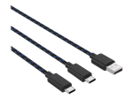 Venom USB Type-C Kaabel Must Sinine