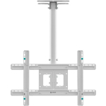 TV SET ACC CEILING MOUNT/32-80" WHITE N1L-W ONKRON