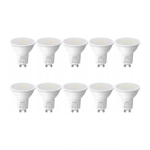 LEPRO 200081-DW--10- GU10 LED-lambi, 4.5W, 345 lm, 6500K, 100&deg;, 10 t&uuml;kki