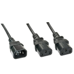 TOITEKAABEL C14 2 X C13/1M 30363 LINDY