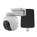 EZVIZ EB8 4G + p&auml;ikesepaneeliga sf&auml;&auml;riline v&auml;lip&auml;evane IP turvakaamera 2304 x 1296 pikslit Lageda/seina peale