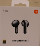 SALE OUT. Xiaomi Buds 6, Grafiit Hall SALE OUT. Xiaomi Buds 6 Bluetooth Poolitud k&otilde;rvakomp Grafiit Hall M&uuml;rasummutus DEMO Garantii 24 kuud