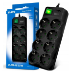 SVEN SF-08E-16 pikendusjuhe 8 pistikut