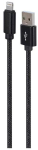 Gembird CCDB-MUSB2B-AMLM-6 USB-A kuni Lightning Kaabel 1,8m / must