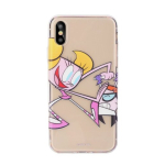 Koomiksiv&otilde;rgu Dexter silikoonkott Samsung J610 Galaxy J6 Plus (2018) jaoks, Dexter koos Dee Deega