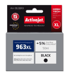 Activejet AH-963BRX tindikassett (asendus HP 963XL 3JA30AE jaoks; Premium; 2100 lehte; 50 ml, must)