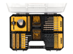 DeWALT High Performance Fit Tstak IV Sahtli kruvikeeraja ja puuriterade komplekt