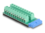 Delock USB Adapter Blue Green