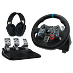 Logitech G G29 v&otilde;idus&otilde;idu rool ja pedaalikomplekt PC Sony PlayStation 5 Sony PlayStation 4 jaoks