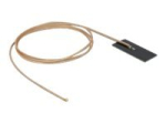 DeLOCK WLAN 802.11 ac/ax/a/h/b/g/n Antenn MHF I pistik 0,5 - 1,2 dBi RG-178 1 m PCB sisemine isekleepuv Antenn Must