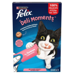 PURINA Felix Deli Moments Salmon - kassilemmikud - 4x10g