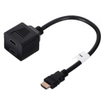 Lanberg AD-0019-BK HDMI 2x HDMI Video jagaja