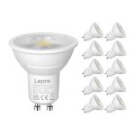 LEPRO 200084-DW--10- GU10 dimmav LED-lambi, 4.5W, 345 lm, 6500K, 38&deg;, 10 t&uuml;kki