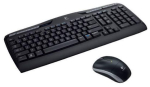 LOGITECH Wireless Combo MK330 Klaviatuur ja hiire komplekt juhtmevaba 2.4 GHz rahvusvaheline must (US)