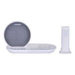 Blaupunkt CR85WH CHARGE digitaalne &auml;ratuskell, valge