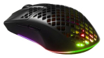SteelSeries Aerox 3 Wireless 18000 CPI Optiline m&auml;nguhiir - Refurbished (Onyx)