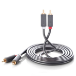 UGREEN AV104 Kaabel 2xRCA mees - 2xRCA mees 2m must