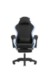 Mars Gaming MGC-X kangast PC m&auml;ngutuoli polsterdatud istme must, sinine