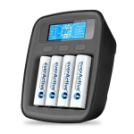 Laadimislaud Ni-MH USB-C everActive NC1000MV2