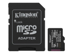 KINGSTON 256GB microSDXC Canvas Select Plus Gen3 150MB/s A1 kaart + adapter