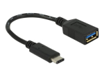 Delock 15cm USB-C adapter, must