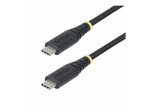 StarTech.com 1m USB-C laadimiskabel, 240W, silikonikatega USB C t&uuml;&uuml;pi kaabel 1m must