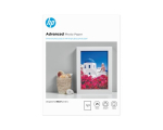 HP Advanced Glossy Fotopaber - 25 lehte/13 x 18 cm piirideta 25tk