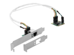 DeLock Mini PCIe I/O PCIe poolt suuruses 1 x LAN madala profiiliga v&otilde;rguadapter