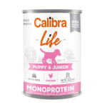 CALIBRA Dog Life Puppy&Junior Kanaliha & riis - m&auml;rg koeratoit - 400g