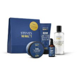 Shaving Box Blue Velvet